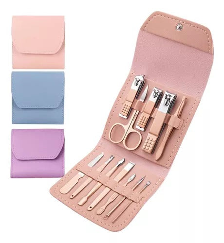 Kit Manicure Pedicure X12 Piezas